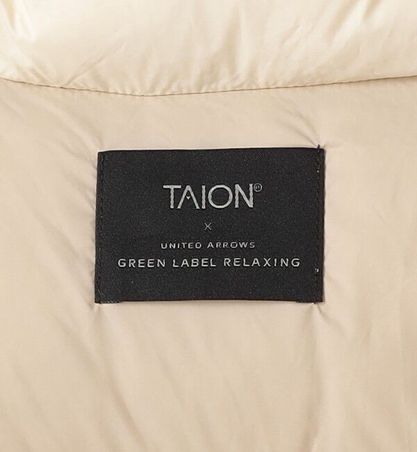 UNITED ARROWS green label relaxing「【別注】＜TAION＞ショート ダウン ベスト」|ダウンベスト・ベスト|