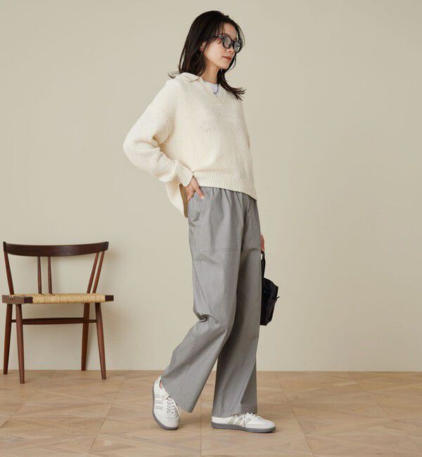 UNITED ARROWS green label relaxing「［size SHORT/TALLあり］オルマイ LI/MIX ベイカー パンツ」|その他|