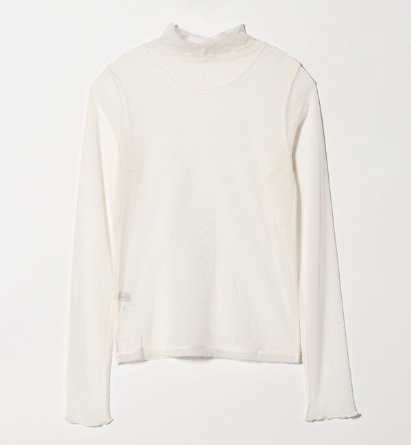 UNITED ARROWS green label relaxing「シアー ドット タートルネック カットソー」|Tシャツ・カットソー|