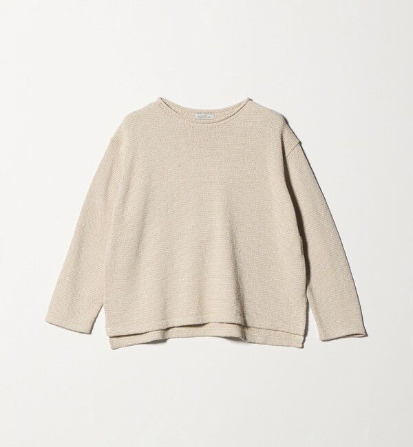 UNITED ARROWS green label relaxing「スラブ ニット プルオーバー ウォッシャブル」|ニット・セーター|