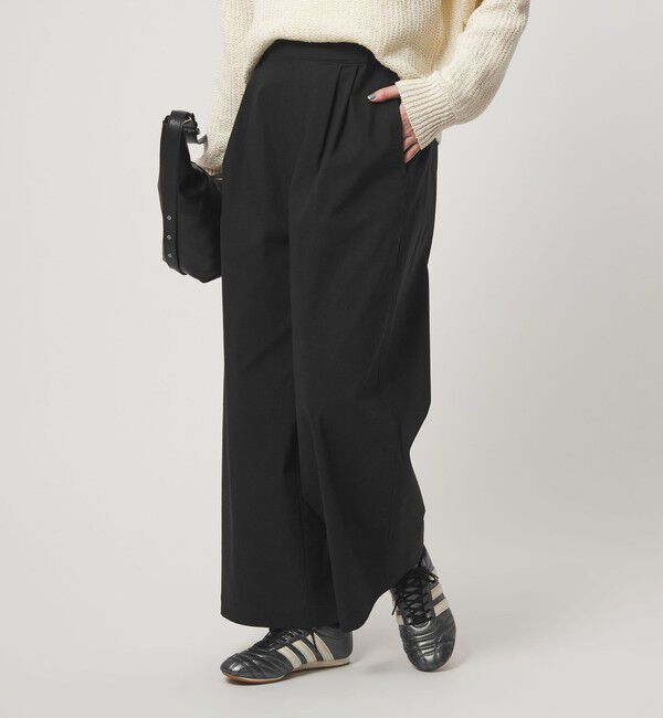 UNITED ARROWS green label relaxing「［size SHORT/TALLあり］オルマイ LI/MIX ワイド パンツ」|その他|