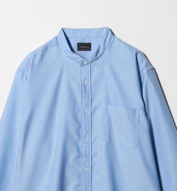 UNITED ARROWS green label relaxing「W/R オックスフォード バンドカラー 長袖 シャツ」|シャツ・ブラウス|