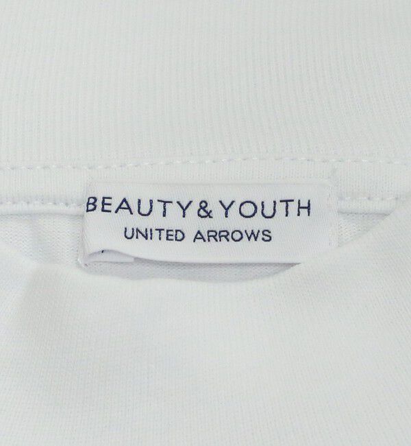 BEAUTY&YOUTH UNITED ARROWS「【WEB限定 WARDROBE SMART】クリア ガスコットン モックネック カットソー【抗菌・防臭】」|Tシャツ・カットソー|