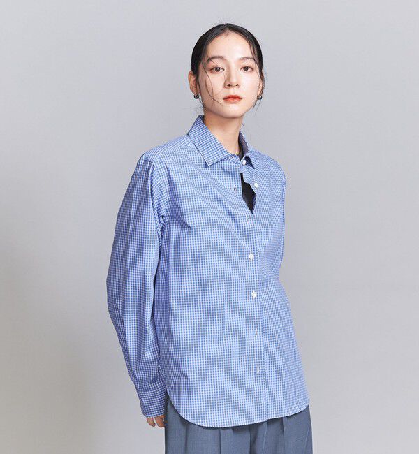 BEAUTY&YOUTH UNITED ARROWS「コットン チェックシャツ」|シャツ・ブラウス|