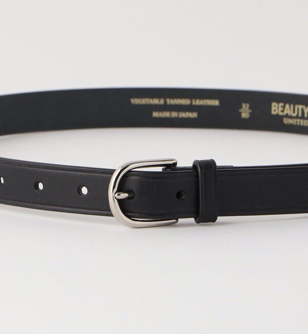 BEAUTY&YOUTH UNITED ARROWS「オーバル ベルト 25ｍｍ  -Made in Japan-」|ベルト|