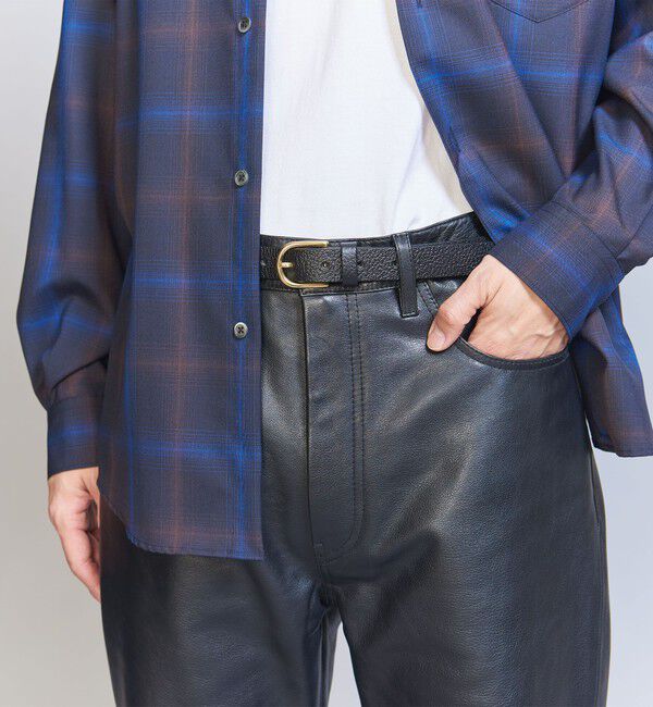 BEAUTY&YOUTH UNITED ARROWS「オーバル ベルト 25ｍｍ  -Made in Japan-」|ベルト|