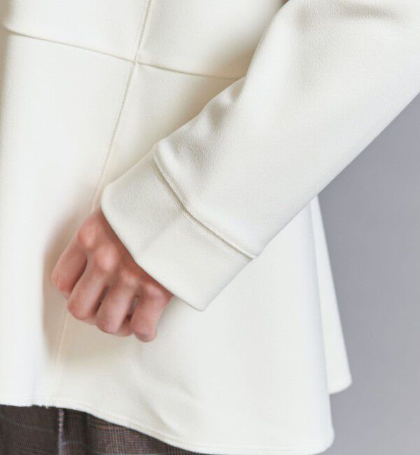 BEAUTY&YOUTH UNITED ARROWS「【WEB限定 Wardrobe DAILY MINIMAL】ペプラム Vネックプルオーバーカットソー」|Tシャツ・カットソー|