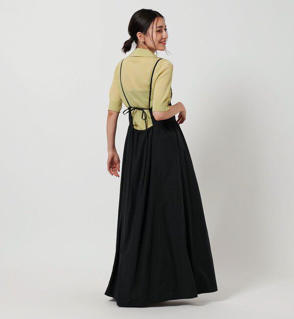 BEAUTY&YOUTH UNITED ARROWS「ナイロンコットン バックホール キャミワンピース -2WAY-」|ワンピース|