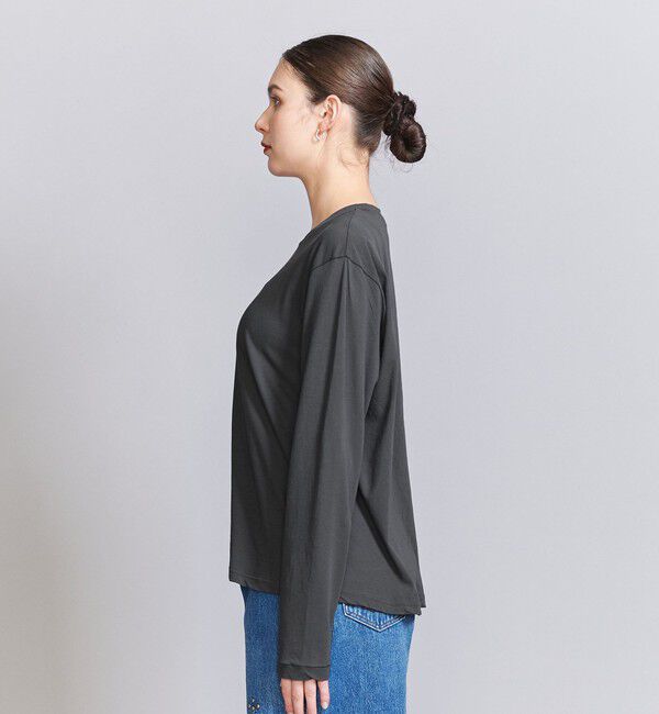 BEAUTY&YOUTH UNITED ARROWS「コットン ルーズ ロングスリーブ Tシャツ」|Tシャツ・カットソー|