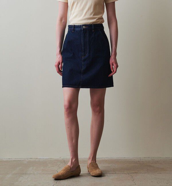 STEVEN ALAN「＜Steven Alan＞13OZ デニム ミニスカート」|スカート|