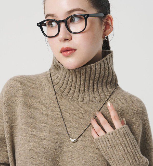 BEAUTY&YOUTH UNITED ARROWS「ユニークハート コードスライダーネックレス」|ネックレス|