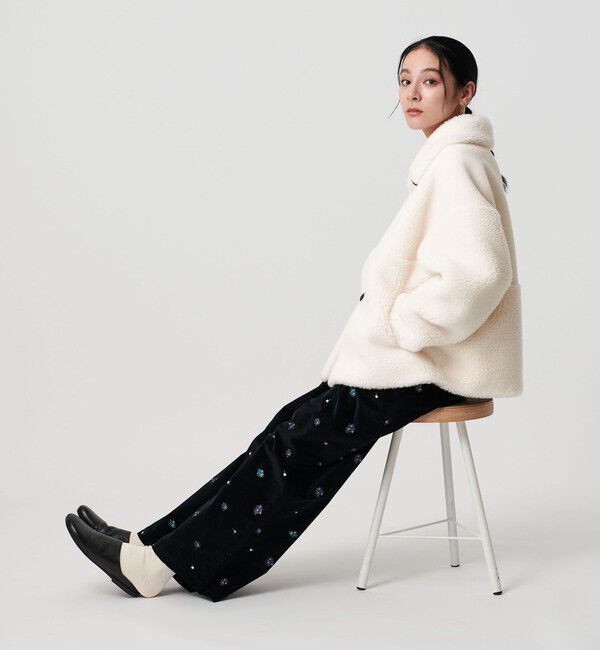 BEAUTY&YOUTH UNITED ARROWS「【WEB限定】ボア&times;フェイクムートン ループボタンジャケット 2WAY」|その他|