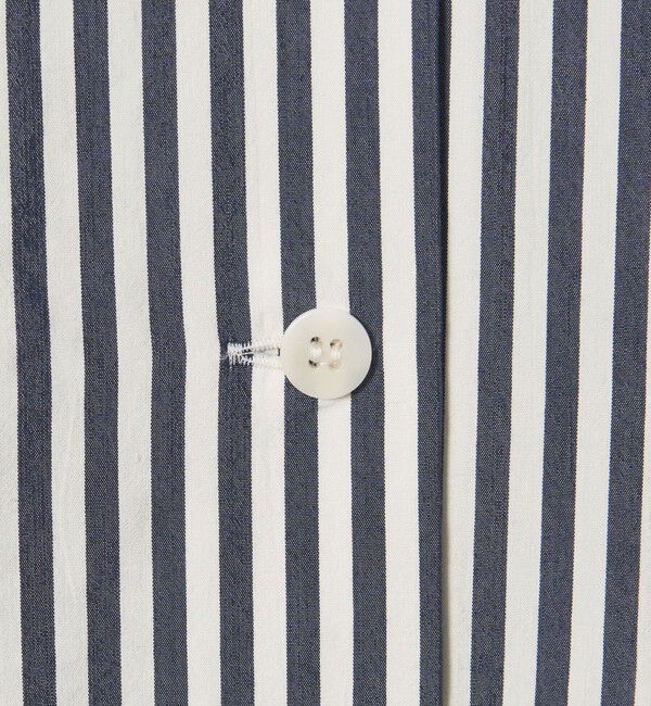 STEVEN ALAN「＜Steven Alan＞コットン キュプラ ストライプ フード シャツ」|シャツ・ブラウス|