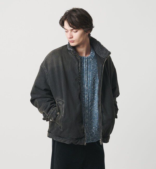 MONKEY TIME「ボア デニム ジャケット」|その他|