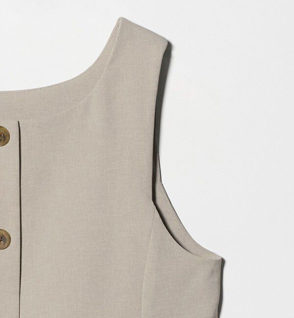 BEAUTY&YOUTH UNITED ARROWS「スクエアネック 2WAYベスト 吸水速乾 防シワ UV」|ベスト・ジレ|