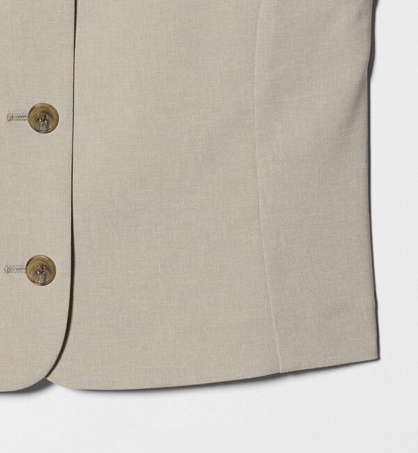 BEAUTY&YOUTH UNITED ARROWS「スクエアネック 2WAYベスト 吸水速乾 防シワ UV」|ベスト・ジレ|