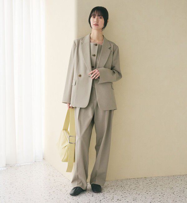 BEAUTY&YOUTH UNITED ARROWS「2ボタン ダブルジャケット 吸水速乾 防シワ UV」|テーラードジャケット|