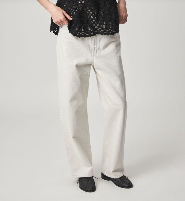 STEVEN ALAN「＜Steven Alan＞コットン ストレート デニムパンツ」|デニム|