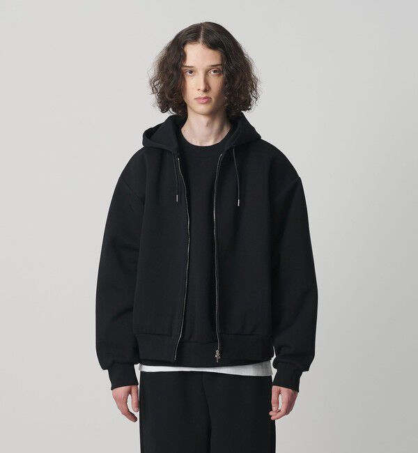 MONKEY TIME「ボンディング フルジップ フーディー」|カーディガン|