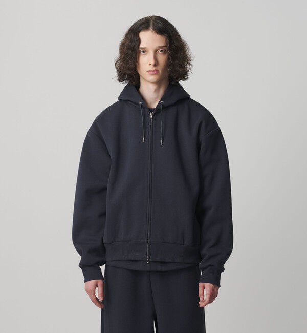 MONKEY TIME「ボンディング フルジップ フーディー」|カーディガン|