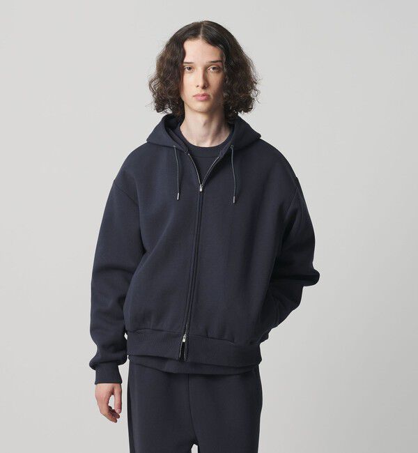 MONKEY TIME「ボンディング フルジップ フーディー」|カーディガン|