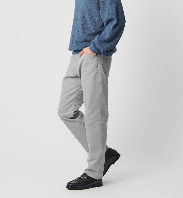 BEAUTY&YOUTH UNITED ARROWS「ストレッチ カツラギ 5ポケット スリムパンツ NO.1」|チノ|