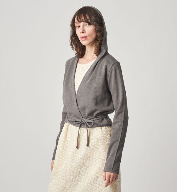 STEVEN ALAN「＜Steven Alan＞カシュクール フード カーディガン」|Tシャツ・カットソー|