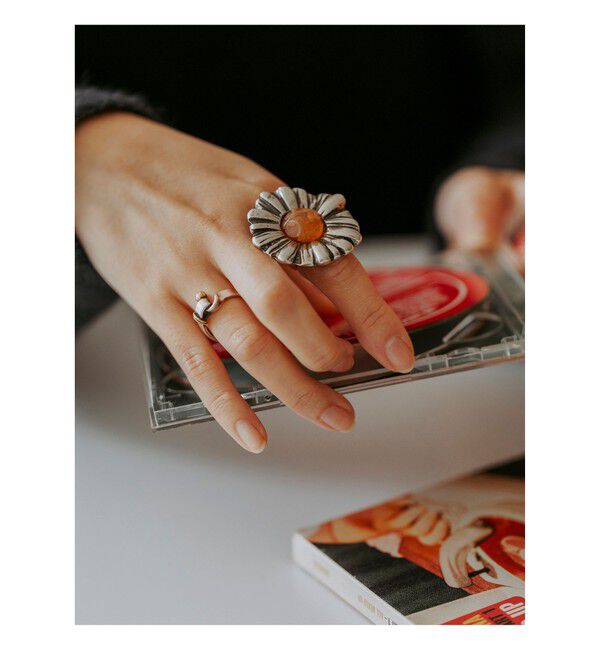 Ray BEAMS 「Otro Accesorio / フラワー リング」|リング|