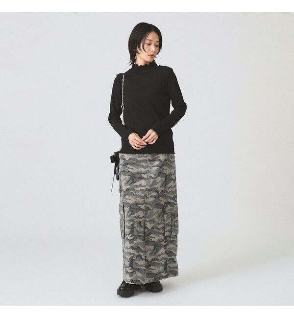 Ray BEAMS 「ランダム リブ メロー ハイネック カットソー」|Tシャツ・カットソー|