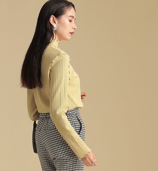 Ray BEAMS 「ランダム リブ メロー ハイネック カットソー」|Tシャツ・カットソー|