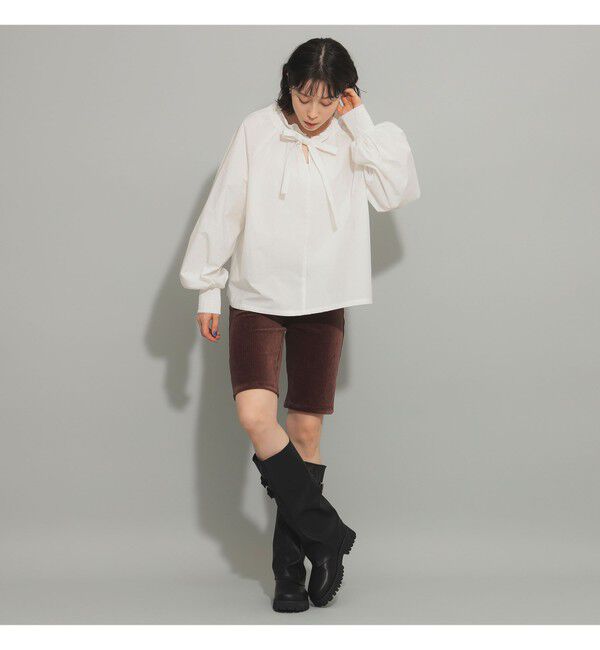 Ray BEAMS 「カット コーデュロイ バイカー ショーツ」|その他|