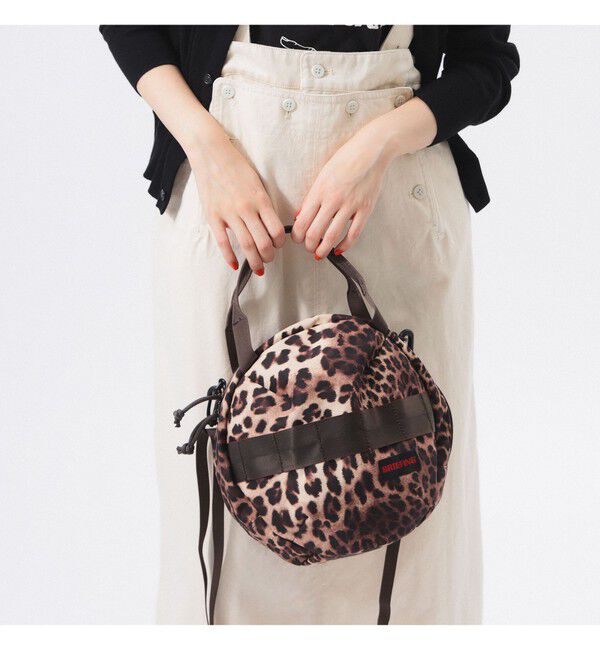 BEAMSBOY「【別注】BRIEFING / ヘルメット バッグ レオパード」|その他|LEOPARD