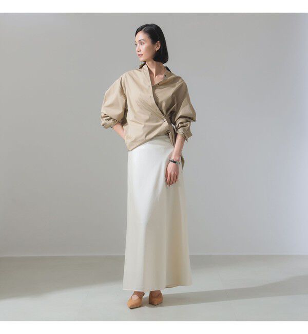 Demi-Luxe BEAMS 「2WAY オーバーシャツ」|シャツ・ブラウス|