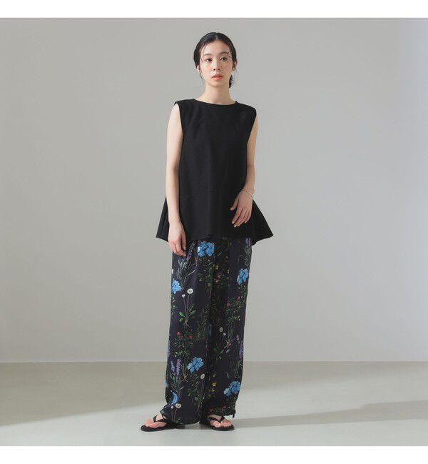 Demi-Luxe BEAMS 「ラッセルメッシュ ノースリーブ プルオーバー」|Tシャツ・カットソー|