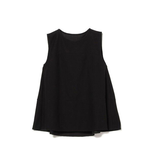 Demi-Luxe BEAMS 「ラッセルメッシュ ノースリーブ プルオーバー」|Tシャツ・カットソー|