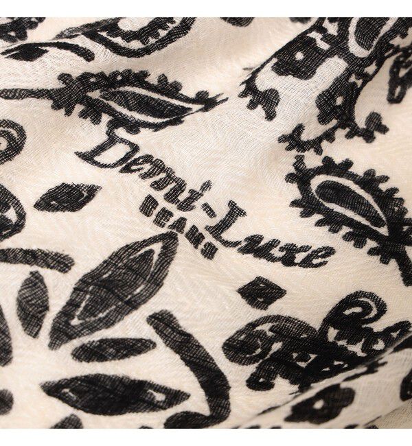 Demi-Luxe BEAMS 「【別注】ｍanipuri / バンダナ タッセル ストール」|ストール|