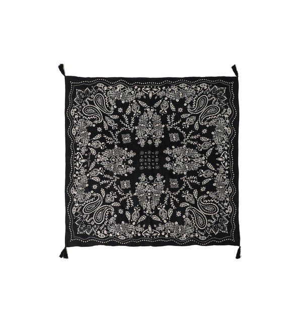 Demi-Luxe BEAMS 「【別注】ｍanipuri / バンダナ タッセル ストール」|ストール|