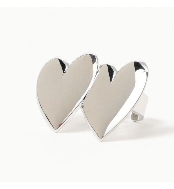 Ray BEAMS 「ダブル ビッグ ハート リング」|リング|