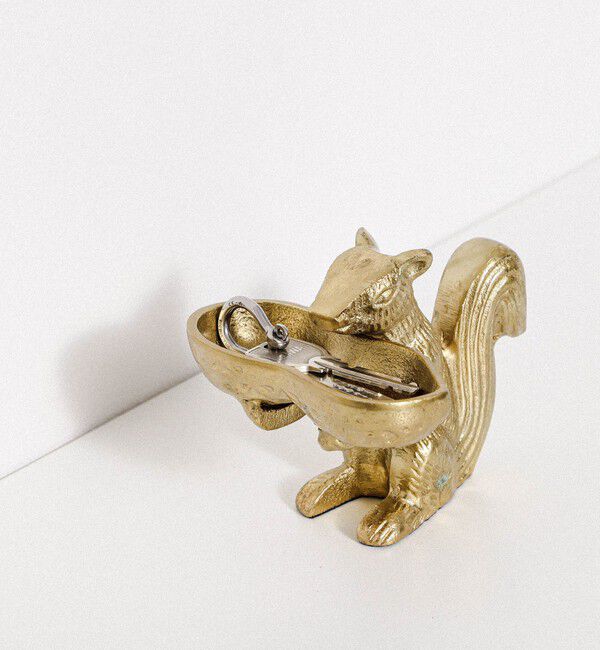 BEAMS「DETAIL INC. / Squirrel & Nuts トレイ」|ステーショナリー|GOLD