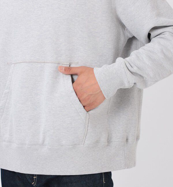 BEAMS PLUS「REMI RELIEF &times; BEAMS PLUS / 別注 スウェット プルオーバー パーカ グレー」|スウェット・ジャージ|