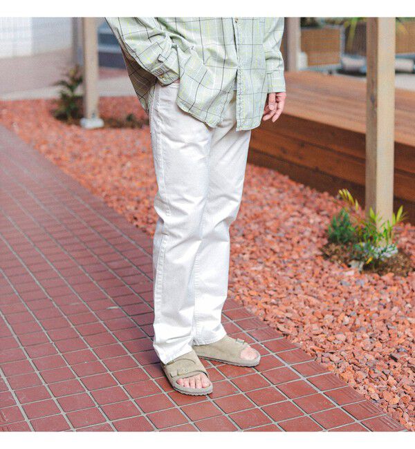 BEAMS「BEAMS / ツイル ストレッチ 5ポケット パンツ」|デニム|