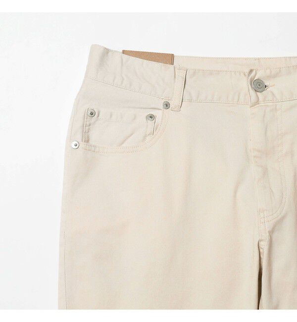 BEAMS「BEAMS / ツイル ストレッチ 5ポケット パンツ」|デニム|