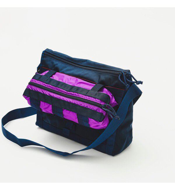 BEAMS PLUS「BRIEFING &times; BEAMS PLUS / 別注 DT Pouch Color Ripstop Nylon」|トートバッグ|ﾊﾟｰﾌﾟﾙ