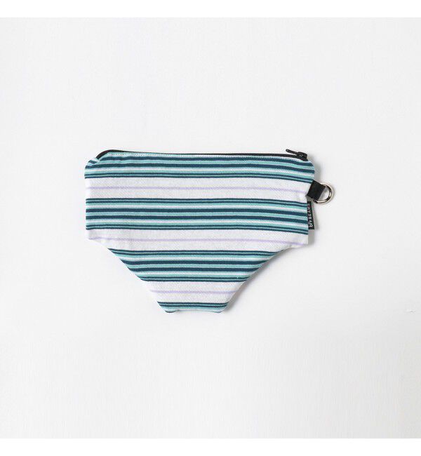 BEAMS「ボーダー ポーチ」|ポーチ|