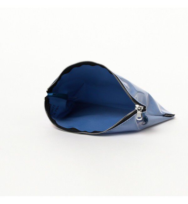 BEAMS「ポリウレタン ロゴ ポーチ M」|ポーチ|