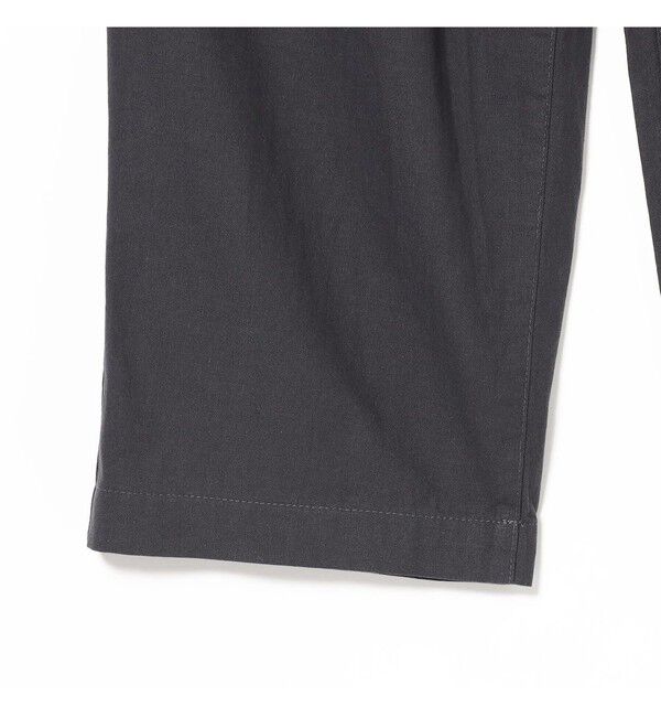 BEAMS「ダンガリー 2プリーツ スラックス」|チノ|