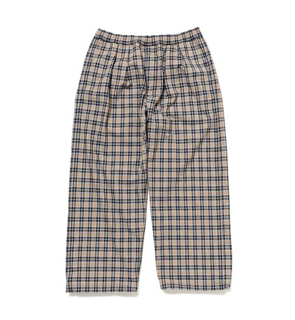 BEAMS「チャック ワイド イージーパンツ」|チノ|