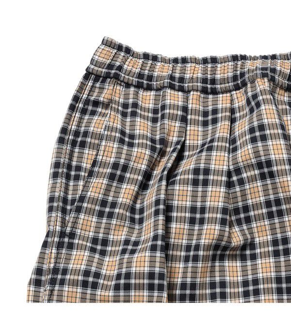 BEAMS「チャック ワイド イージーパンツ」|チノ|