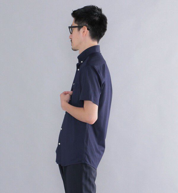 SHIPS「SHIPS:COOLMAX(R)ジャージー 半袖シャツ」|シャツ・ブラウス|