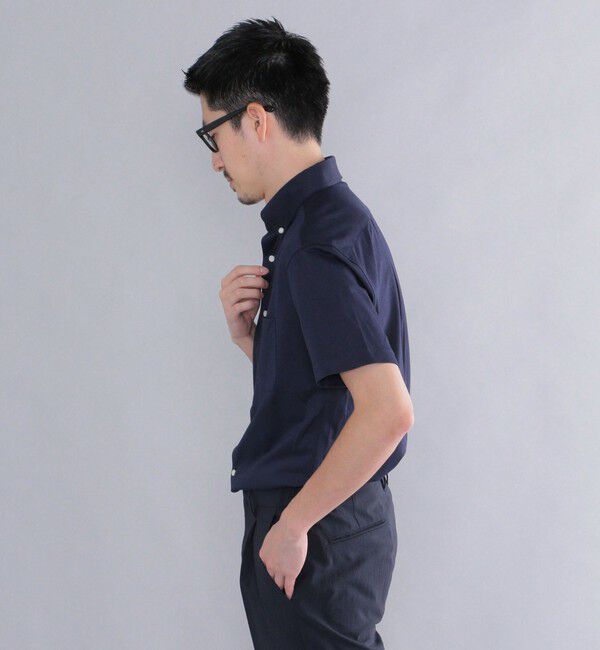 SHIPS「SHIPS:COOLMAX(R)ジャージー 半袖シャツ」|シャツ・ブラウス|